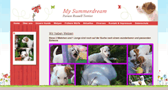 Desktop Screenshot of mysummerdream.com